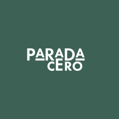 logo con fondo parada cero